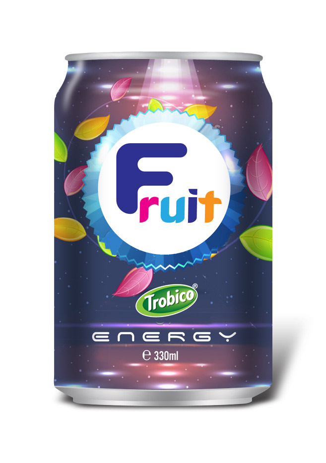330ml Fruit Energy Drink TROBICO OEM Beverage Manufacturers